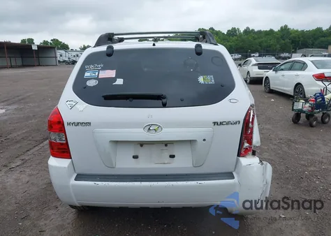 2005 Hyundai Tucson Gl из США, поврежденный, VIN KM8JM12B35U170765